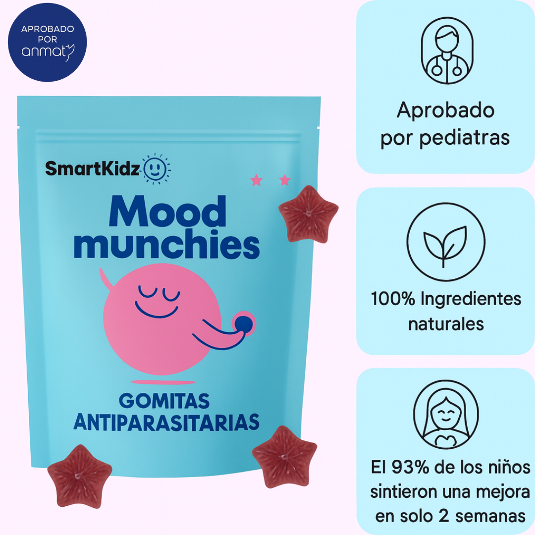 SmartKidz™ Gomitas Antiparasitarias - Oferta 2X1-